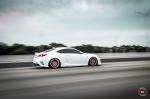 Lexus RC200t F-Sport on Vossen Wheels (ML-X3) 2018 года